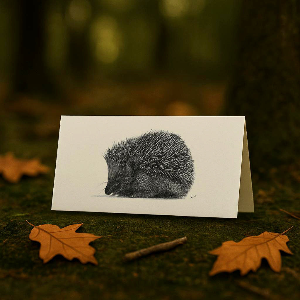 Bramble Hush – Hedgehog Card