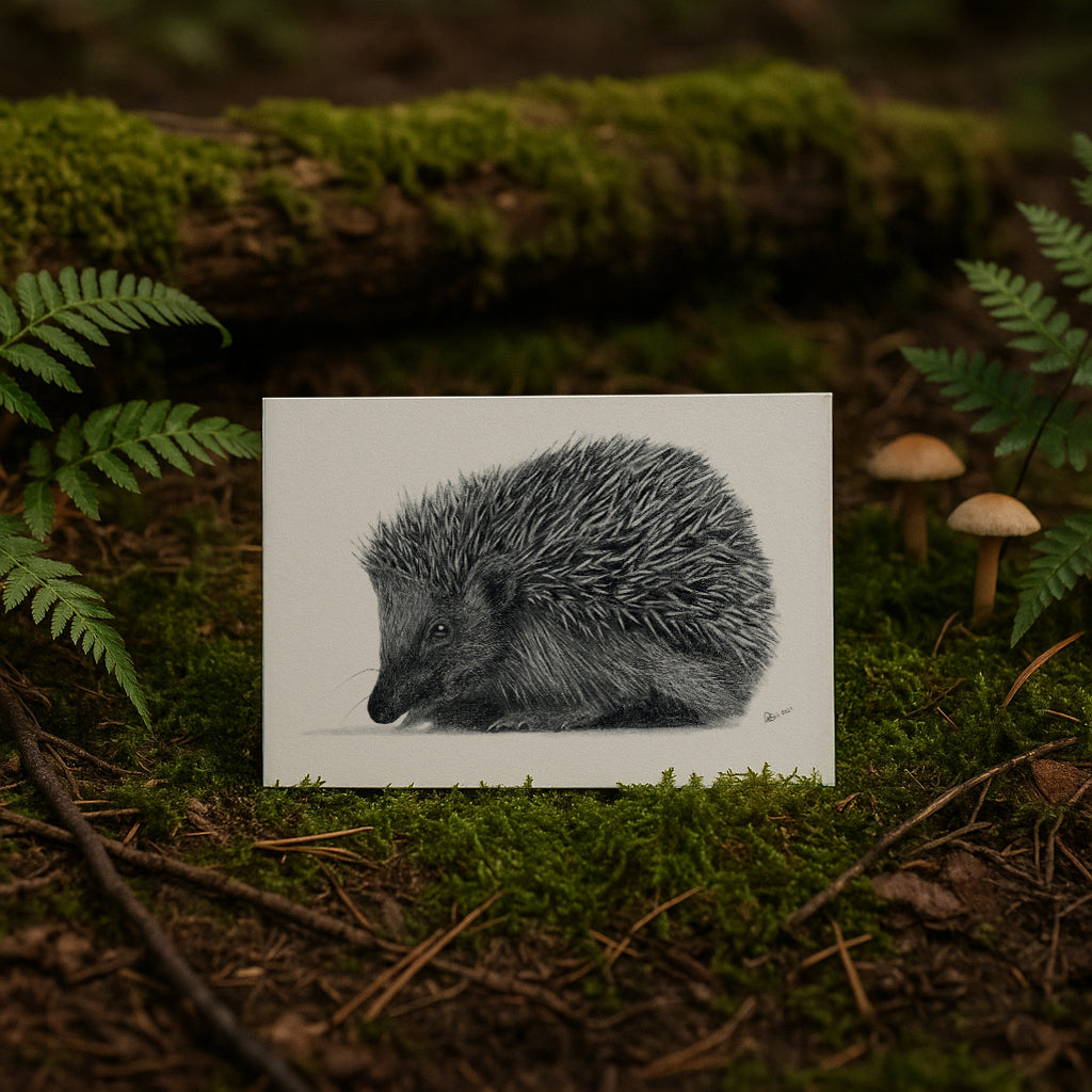 Underbristle - Hedgehog Notecard