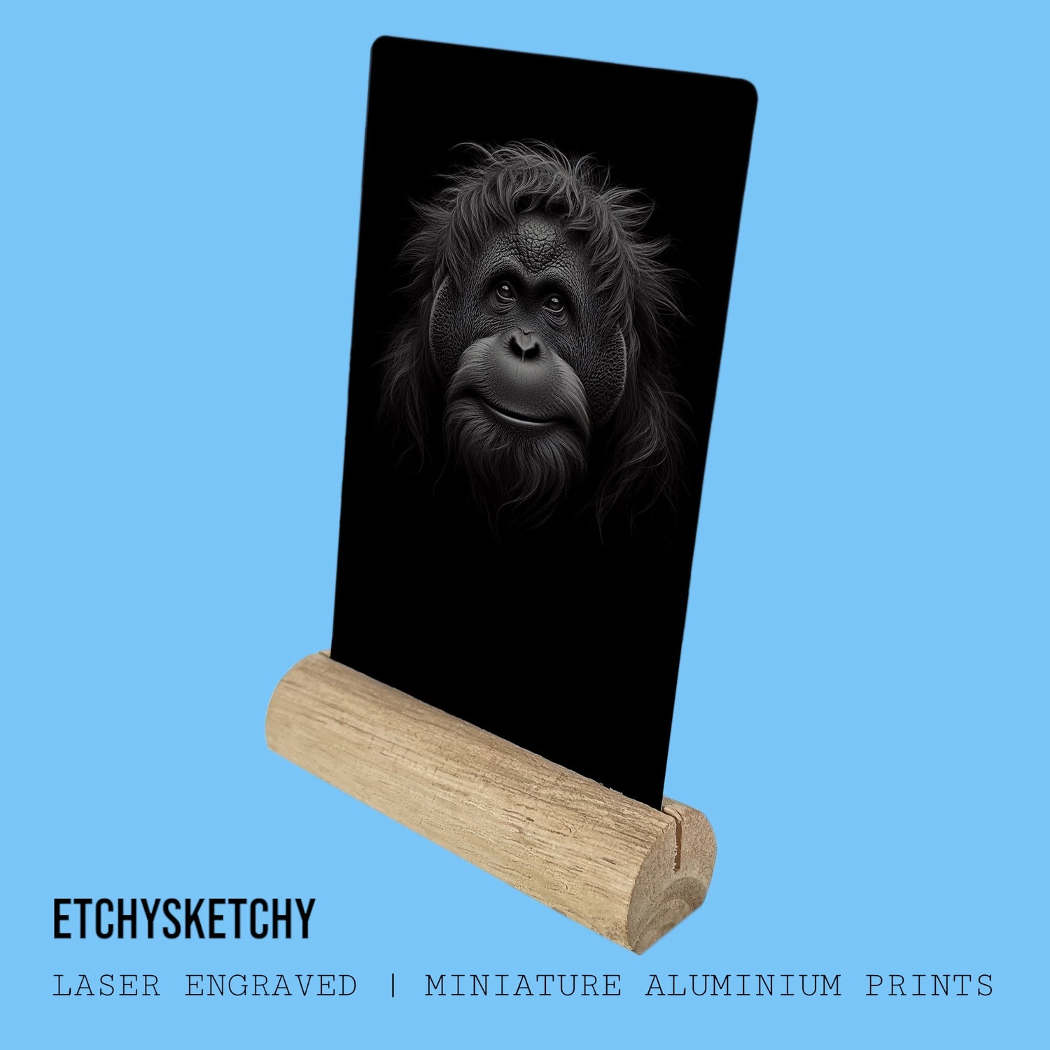 Miniature Aluminium Laser Engravings
