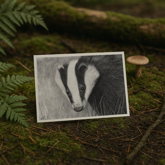 Burrowpoise - Badger Notecard