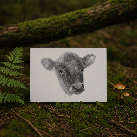 Meadowfold - Cow Notecard
