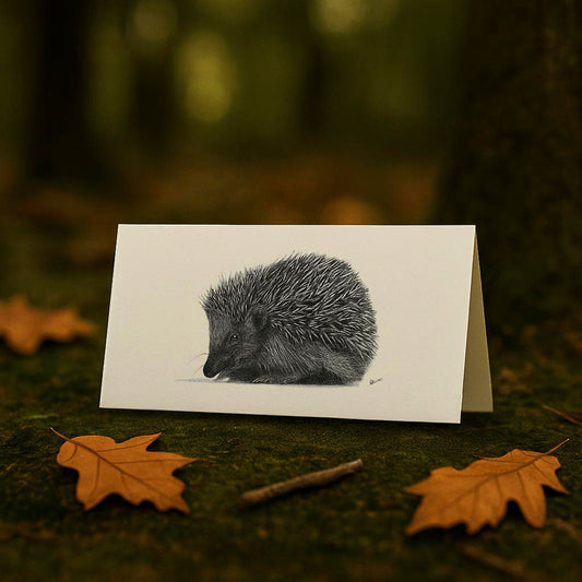 Bramble Hush – Hedgehog Card