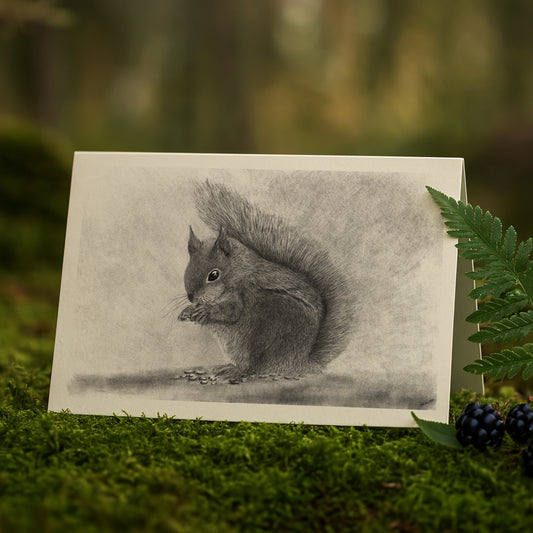 Squirrel – Caught Mid-Turn